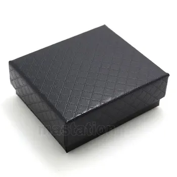 Vysoká Kvalita Vreckové Hodinky Box Príslušenstvo Black Velvet Darčekové Krabice Prípadoch Drop Shipping 7