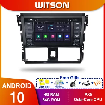WITSON Android 10 car audio systém multimediálne Pre TOYOTA YARIS 2014 IPS GPS RÁDIO auto dvd, gps navigácie 12