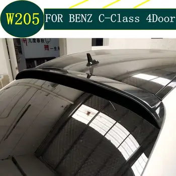 zadné okno strešný spojler pre benz W205 c63 C180 C200 C260 C300 C74 kvalitné výfuky do primer alebo čierna farba farba 15