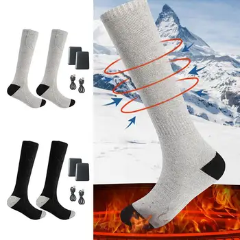 Zimné Samovoľne Sa Zahrievajúce Ponožky Tepelnej Vyhrievané Ponožky Elastickej A Na Zahustenie Anti-Slip Ponožky Pre Ženy, Mužov Vonkajšie Ski Trubice Ponožky 8