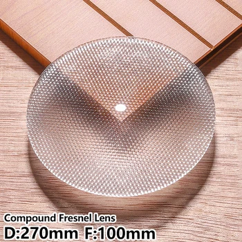 Zložené Fresnelove šošovky Honeycomb oko Eliminovať okolité svetlo na Fotografovanie lampy svietili Lietať očné šošovky D270mm F100mm Prispôsobiteľné 8