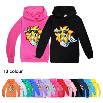 Zábava Družstvo Chlapcov Hoodies Tees Bavlna Chlapci Jarné Oblečenie Košele pre Dospievajúce Dievčatá Anime Cosplay Ružové Tričko Malé Deti Kapucí Hore 6