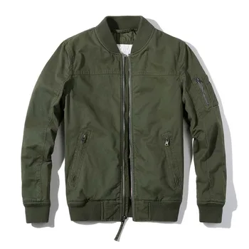 Čistá bavlna pánske bundy na jar a na jeseň air force letec bunda taktické opotrebovaniu horolezectvo bunda jacket veľkosti 12