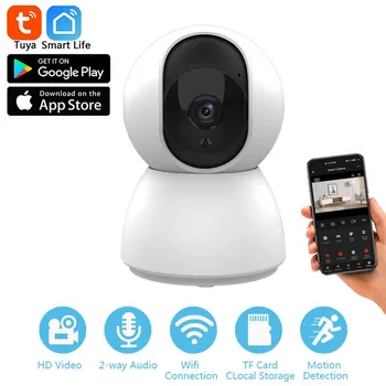 1080P Tuya Smart Mini WiFi IP Kamera Interiérová Bezdrôtová Dohľadu Auto Sledovania Ľudskej Home Security CCTV Dieťa Pet Monitor Hot 5