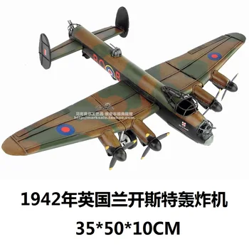 1942 Anglicko Lancaster bombardér Kovaného železa remeselná výroba Kovaného železa darček k narodeninám 3