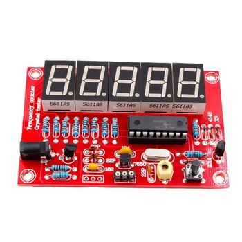 1Hz-50Mhz Frequency Counter Auta DIY Modul Doska Pre Oscilátor, Crystal Meranie Frekvencie Meter Príslušenstvo