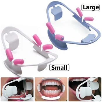 3D Zubné Úst Otvárač Ústne Nástroj Pery Retractor Prop Ortodontická Odbornej O Tvar Intraoral Tváre, Pier Stomatológia Nástroj 3