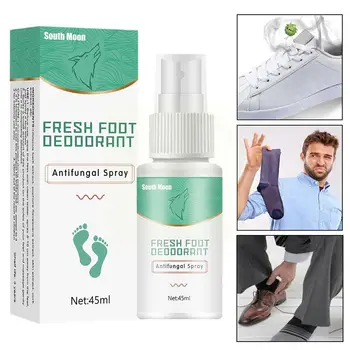 45ml Spotené Nohy Sprej Účinné Anti-Hubové Sprej Na Čistenie Blistri Opravy Hydratačná Starostlivosť o Nohy Foot Spray B5N9 11
