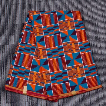 Africké Batik vytlačené handričkou Afriky šaty, farby tkaniny, záclony nákupní taška batoh aktovka DIY veľkosť šijací materiál 11