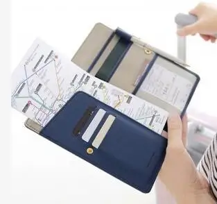 anti skimming Pas Peňaženky Multifunkčné Karty Balík, ID Držiteľa Cestovného Spojka Taška pre ženy 1