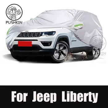 Auto Slnečník Vonkajší Kryt Pokrýva Sneh Vodotesný, Prachotesný slnečník Anti-UV Na Jeep Liberty Príslušenstvo 6