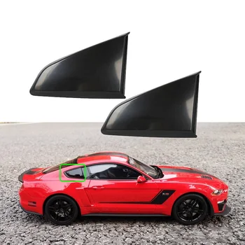 Auto Čierne Bočné Okná Žalúzie GT Typ Zadných Okien Dekorácie Uzávierky Kryt Výbava ffor Mustang 2015-2019 Osobné Dekorácie 4