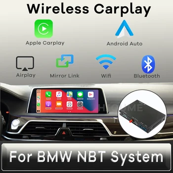 Bezdrôtové Carplay MMI Android Auto interface box pre BMW F20 F21 F22 F23 NBT Systém s 6.5