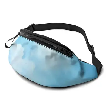 Cloud Pás Taška Ženy Cestovanie Pás Pack Vzor Polyester Taška 16