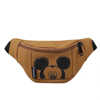 Disney detské crossbody taška chlapec taška cez rameno new Mickey pás vak, baby vak dievčatko taška cez rameno hrudníka taška mince kabelku 2
