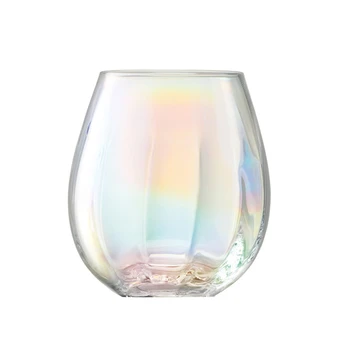 Európa štýl luxusné Rainbow Fire ručné poháre na víno, Tvorivé pohárov na víno, šampanské poháre, svadobné darčeky, doprava zdarma