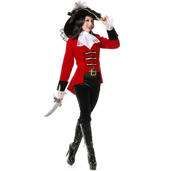 Fantasia Pirátske Kostýmy Žena Halloween, Karneval, Kúzelník Fáze Cosplay Ženy Tamers Jednotné Oblečenie 8