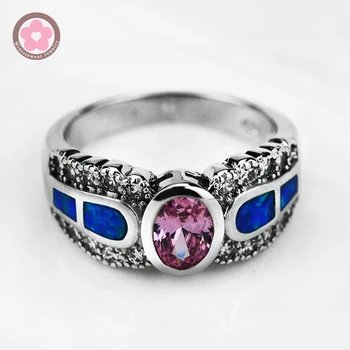JLR-1331 Elegantné Opal Gem AAA Crystal Penis Krúžok Najvyššej Kvality Prstene pre Ženy, Jemné Šperky Večierok Špeciálny Vianočný Darček 9