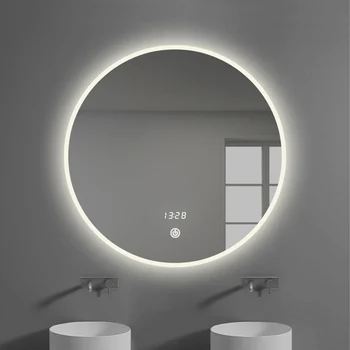 Kolo Kúpeľňa Led Osvetlenie Vaňa Zrkadlá Dotyk Holenie Podsvietenie Vaňa Zrkadlá Svetlé Espelhos Com Luzes Athroom Zariadenie WW50BM 10
