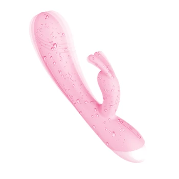Králik Vibrátory Pošvy G Mieste Klitorisu Bradavky Dual Stimulátor Masér Dildo Dospelých Žien Masturbators Sexuálne Hračky Pre Ženy
