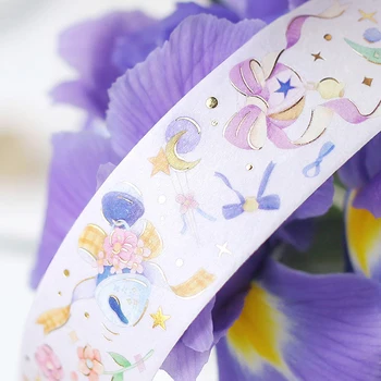 Krásne washi pásky literárny ilustrácia strane účtu sladký sen samoopaľovacie romantický strane účtu koláž dekoratívny materiál 1