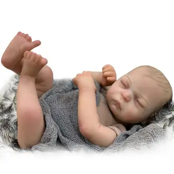 Loď z USA-Deti darček bábika 22 palcový Reborn Bábiky Baby mäkké Silikónové telo Vinyl Bebe Dievča 11