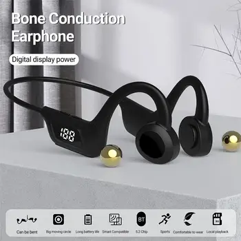 LY1 Kostné Vedenie Slúchadlá Ucho 9D Zvuk Bezdrôtové Bluetooth-kompatibilného Headsetu MP3 Prehrávač s Pamäťou pre Beh 5