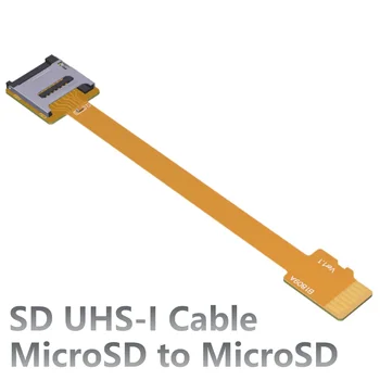 MicroSD TF Predlžovací Kábel podporuje SDHC SDXC FPC Soft-riadku Kariet Navigáciu Kábel 3