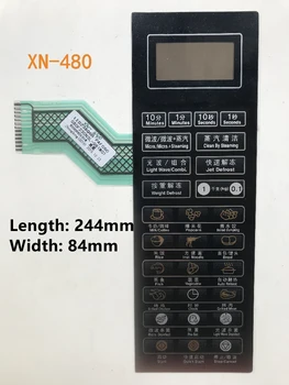 Mikrovlnná rúra príslušenstvo panel pre Galanz G80F23CN3L-O6(WO) G80F23CN3L-O6(P0) membrány spínač, dotknite sa tlačidlo ovládania nahradenie p