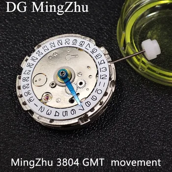 MingZhu GR 3804 automatické GMT dátum mechanické wtach pohyb nosenie, pánske hodinky