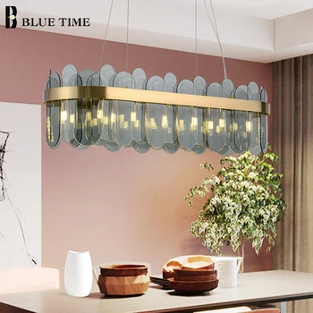 Moderné Lustre LED Prívesok Svetlá, Spálne, Obývacia Izba, Kuchyňa Hotel Villa Dekor Lustre Svietidlo Domáce Vnútorné Prívesok Lampy