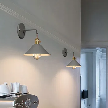 Nordic obývacia izba vyráža biely pás spálňa svetla dekorácie led nástenné svietidlo prepínač 7