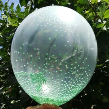 Nové Hot10 ks 12inch Veľký Transparentný Balóny Magic Latexové balóny Pearl Globos Strany Balónoch Pena Naplnený Balón hračky darček 6
