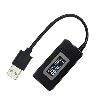 Nové LCD USB Napätie Zosilňovačov Power Meter Tester Multimeter Test Rýchlosti Nabíjačky, Káble, Kapacita Power Bánk 3