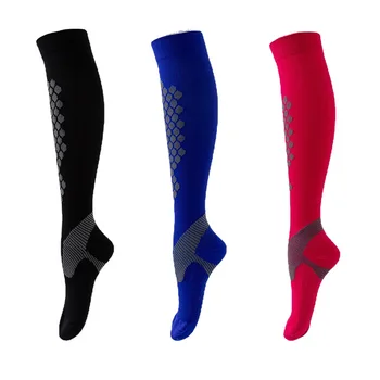 Nové Zvonenie Honeycomb Teľa Skok Kompresné Ponožky Cvičenie Trubice Tlak Ponožky pre Mužov a Ženy 1