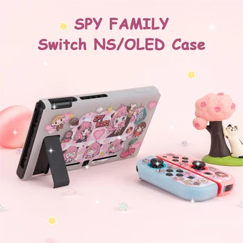 Pre py X Rodiny Cartoon Nintendo Prepínač NS/OLED Prípade Mäkké TPU JoyCon Radič Kryt Plášťa Ochranné puzdro Prepínač Príslušenstvo 5