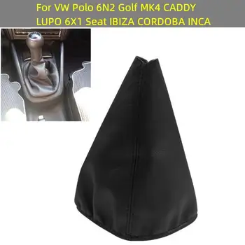 Pre VW Polo 6N2 Golf MK4 CADDY LUPO 6 X 1 Seat IBIZA CORDOBA INCA Auto Strane Rýchlosť Radenie Gombík Návlek Boot Kryt Prípade Golier