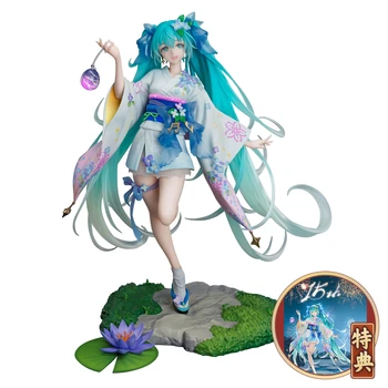 Predpredaj Vocaloid Hatsune Miku Leta Ohňostroj Ver. Obrázok Model Special Edition Anime Postavy Model Hračky Zberateľstvo 3