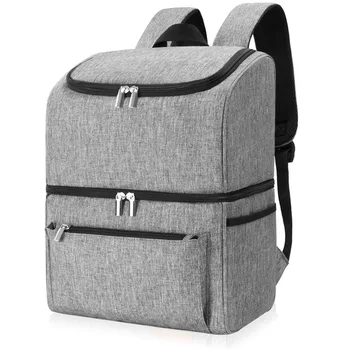 Prispôsobený batoh 32 plechovky izolované ľahký batoh chladnejšie, veľkú kapacitu mäkké studenej úložný vak, chladné skladovanie batoh 1