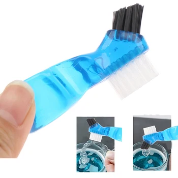 Protézy Clean Mini Štetiny Falošné Zuby Kefkou Oral Care Nástroj 11