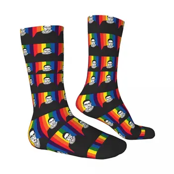 RBG Rainbow Dospelých Ponožky,Športové ponožky,mužov Ponožky ženy Ponožky