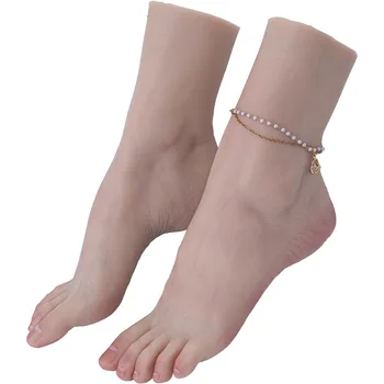 Silikónové Nohy Model Vysoko Kvalitné Ženské Nechty Praxi Nohy Kati Nohy Fetish Pre Footjob Topánky, Ponožky Šperky Zobraziť TGJ36 2