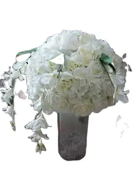 SPR svadobný stôl vrchol kvet loptu 40 cm dia. 4pcs/veľa dekorácia umelé arch dekoratívne flore doprava zadarmo 12