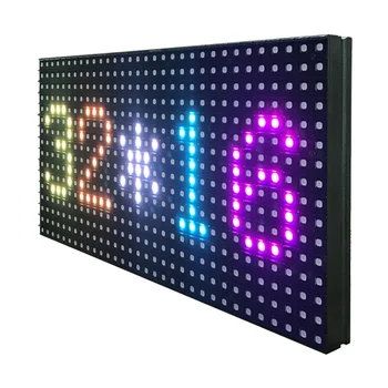Vonkajšie P8 HD Nepremokavé 32*16pixel Plné farby RGB SMD3535 Hub75 LED Displej modul 1