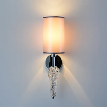 Vysoká Kvalita crystal Nástenné Svietidlo Moderného Sconce Svetlá AC110V 220V Lesk Obývacia Izba, Spálňa Osvetlenie