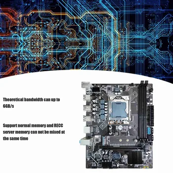 X79 LGA1356 DDR3 M. 2 NVME SATA3.0 Doske S E5 2420 CPU+4G DDR3 RAM+SATA Kábel+RJ45 Sieťový Kábel+Termálnej pasty