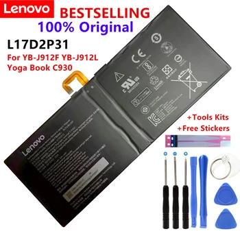 Zbrusu nový, originálny L17D2P31 YB-J912F YB-J912L Jogy Knihy C930 notebook batérie + bezplatné nástroje 2