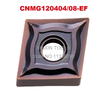 ZCC Pôvodné CNMG120404-EF CNMG120408-EF YBG205 CNMG 120404 120408 Karbidu Vložky, Sústruhu Frézy Nástroje Otočením Držiaka Nástroja CNC 3